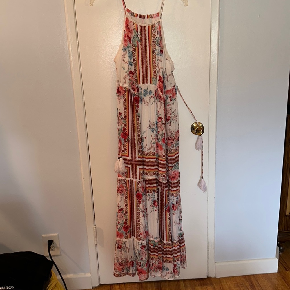 Xhilaration Maxi Dress, Size Medium